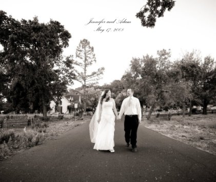 Jennifer and Adam May 17, 2008 book cover