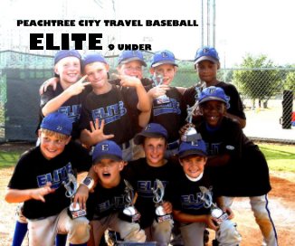 PEACHTREE CITY TRAVEL BASEBALL ELITE 9 UNDER book cover