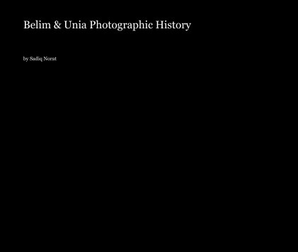 Belim & Unia Photographic History book cover