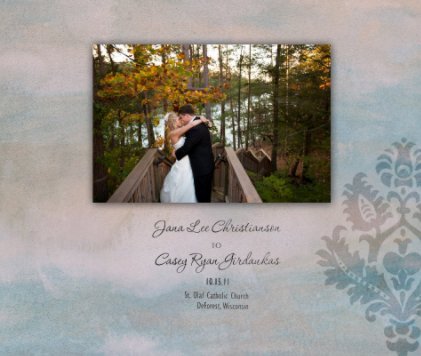 Jana & Casey Wedding book cover