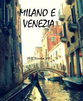 MILANO E VENEZIA book cover