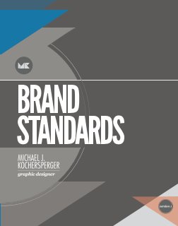 MK Brand Standards book cover