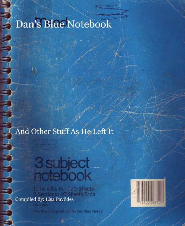 Ver Dan's Blue Notebook por Lisa Pavlides