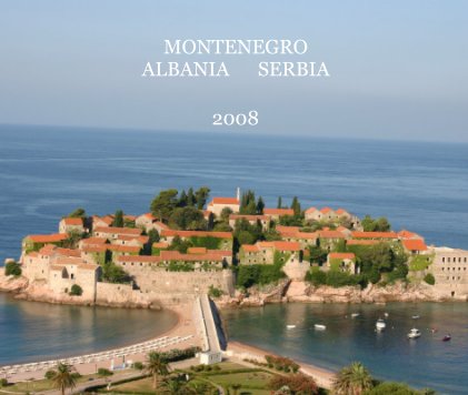 MONTENEGRO ALBANIA SERBIA book cover