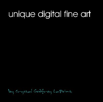 unique digital fine art book cover