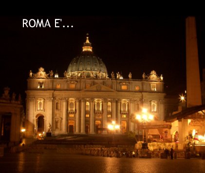 ROMA E'... book cover