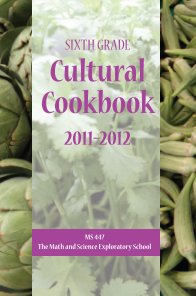 MS 447 6th Grade Cultural Cookbook 2011-12 book cover