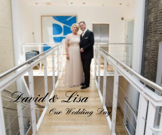 David & Lisa Our Wedding Day book cover