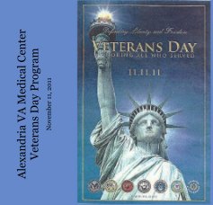 Alexandria VA Medical Center Veterans Day Program book cover