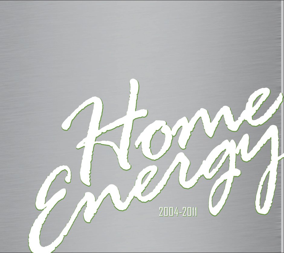 Visualizza Home Energy LLC 2004-2011 di Casey Wood