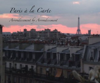 Paris à la Carte book cover
