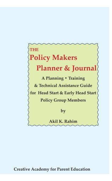 View The Policy Makers Planner & Journal by Akil K. Rahim