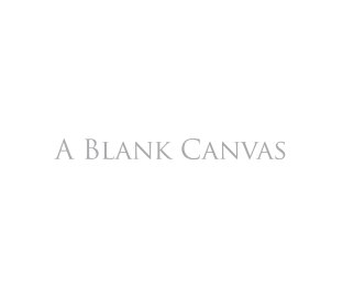 A Blank Canvas book cover