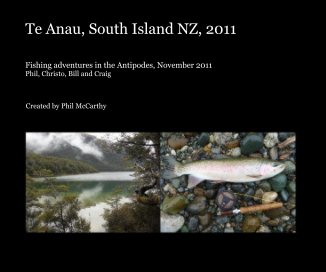 Te Anau, South Island NZ, 2011 book cover