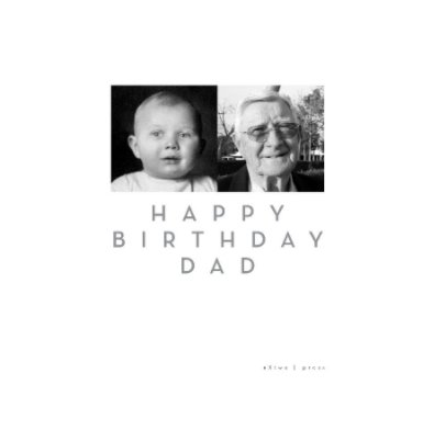 Happy Birthday Dad book cover