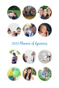 2012 Planner of Epicness book cover