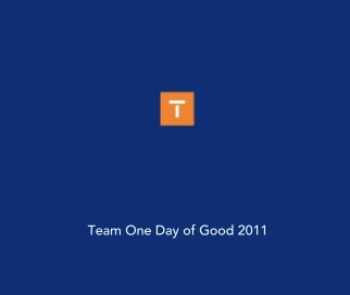 Team One Day of Good 2011 book cover
