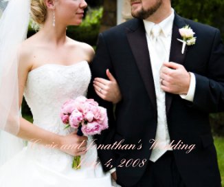 Corie and Jonathan's Wedding July 4, 2008 book cover