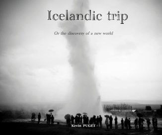 Icelandic trip book cover