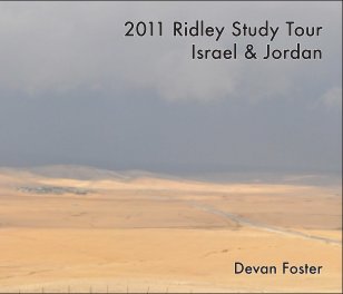 2011 Ridley Study Tour to Israel & Jordan book cover