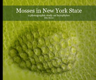 Mosses in New York State a photographic study on bryophytes Ellie Stover book cover