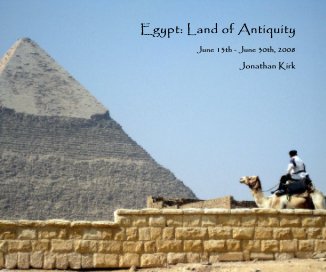 Egypt: Land of Antiquity book cover