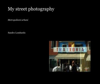 My street photography book cover