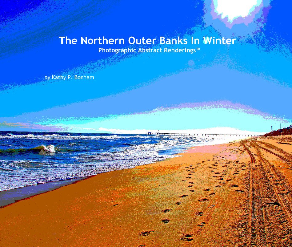 Visualizza The Northern Outer Banks In Winter Photographic Abstract Renderings™ di Kathy P. Bonham