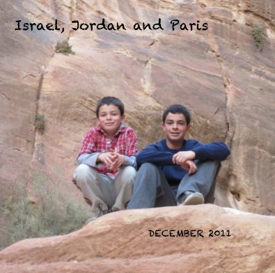 Israel, Jordan and Paris book cover