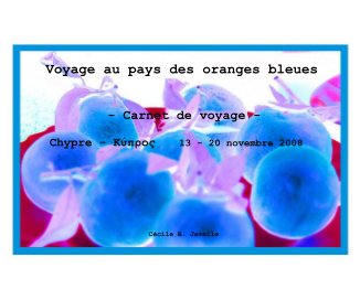 Voyage au pays des oranges bleues book cover