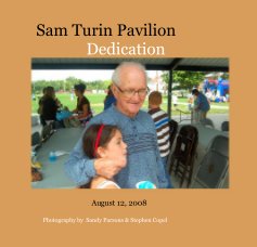 Sam Turin Pavilion Dedication book cover