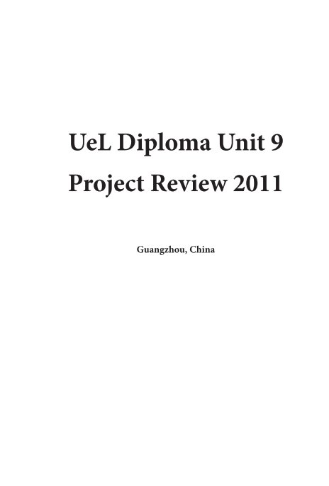 View UEL Diploma Unit 9 by Robert P Thum