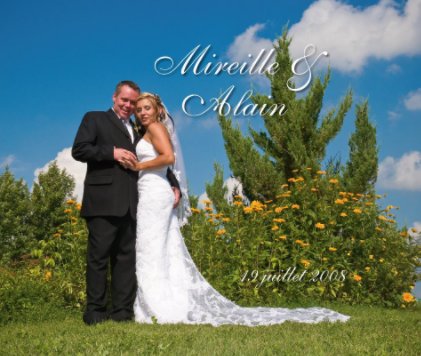 Mireille & Alain - large book book cover