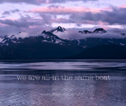 we are all in the same boat book cover