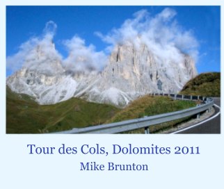 Tour des Cols, Dolomites 2011 book cover