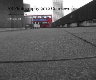 AS Photography 2012 Coursework book cover