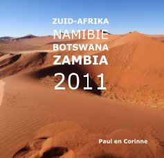 ZUID-AFRIKA NAMIBIE BOTSWANA ZAMBIA 2011 book cover