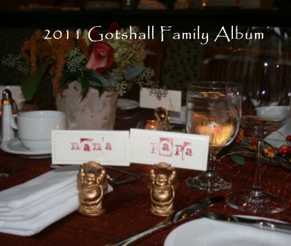 2011 Gotshall Family Album book cover