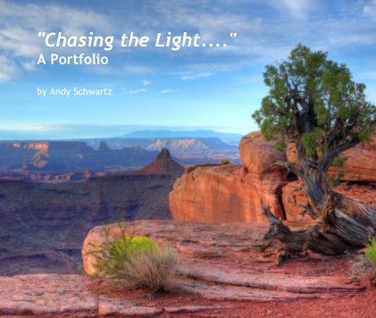 "Chasing the Light...." A Portfolio book cover
