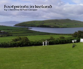 Footprints in Ireland by Christine & Paul Groppe book cover