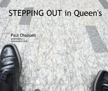 STEPPING OUT in Queen's book cover