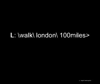 \\walk\ london\ 100miles book cover