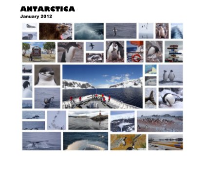 ANTARCTICA January 2012 book cover
