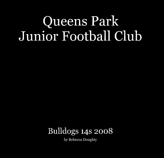 View Queens Park Junior Football Club by Rebecca Doughty