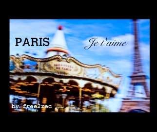 PARIS                     Je t'aime book cover