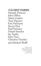 Clumsy Forms book cover