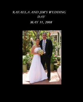 RAFAELA AND JIM'S WEDDING DAY book cover