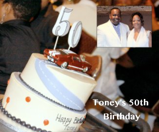 Toney's 50th Birthday book cover