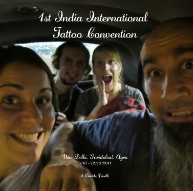 1st India International Tattoo Convention book cover