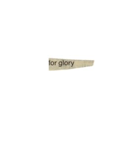 for glory book cover